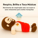 Pelúcia Respirável Menino Jesus Relaxante para Alma